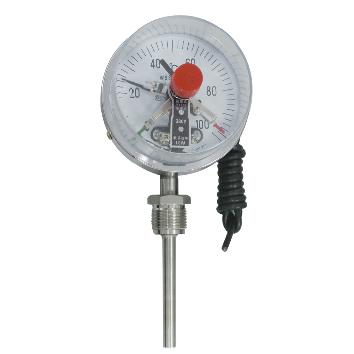 電(dian)接點雙(shuang)金屬溫(wen)度計