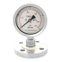 不鏽鋼(gāng)隔膜壓(ya)力表