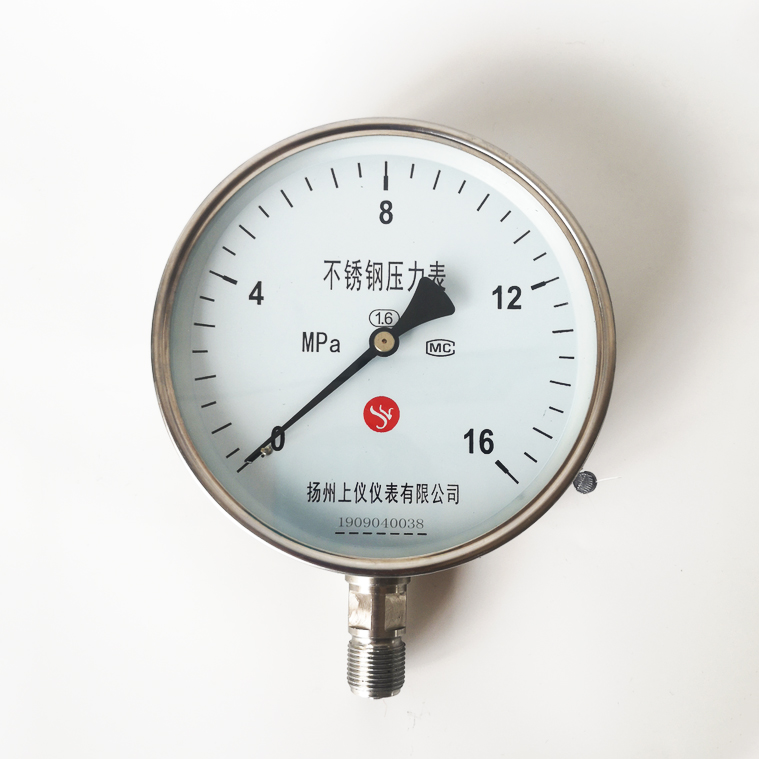 不(bú)鏽鋼壓(ya)力表Y-150B